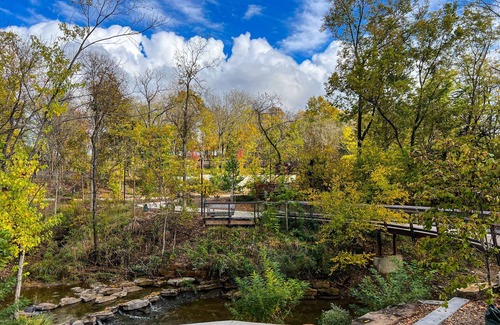 Fayetteville Condominio | Updated dog-friendly condo with open-layout and central AC - near local trails