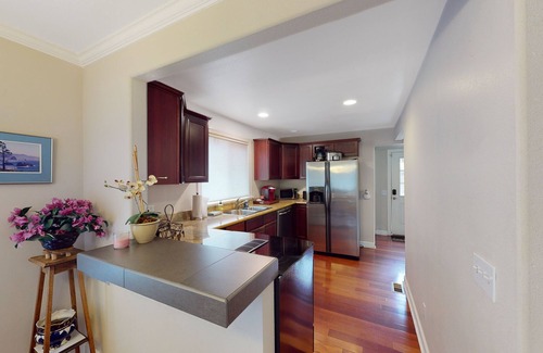 Columbia City Casa | Updated home 2 blocks from the light rail with hot tub, firepit & lovely patio