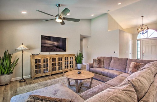 South Harrison Casa | Updated Tucson Home with Pool, Grill, Mtn Views