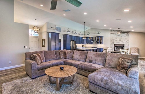 South Harrison Casa | Updated Tucson Home with Pool, Grill, Mtn Views