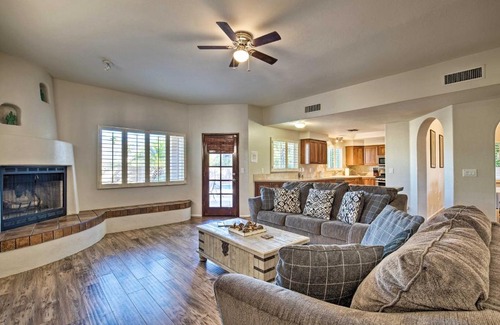 Copper Creek Casa | Updated Tucson Oasis with Pool and Mountain Views