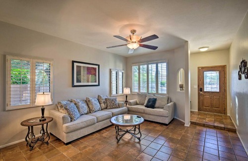 Copper Creek Casa | Updated Tucson Oasis with Pool and Mountain Views