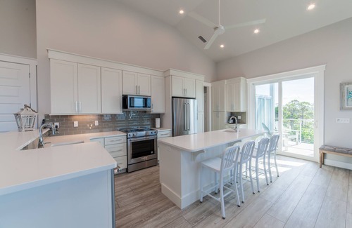 Port St. Joe Casa | UPSCALE GULFRONT * VISTA EL PARQUE ESTATAL * ASCENSOR