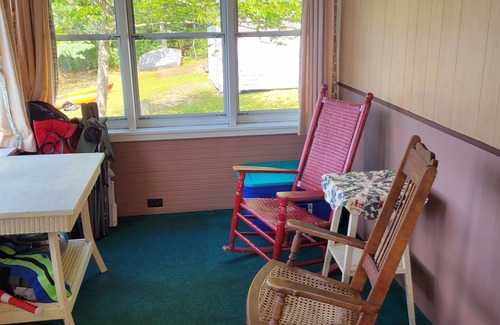 Lincolnville Cabaña | "Uptacamp" feel, true Maine style Camp