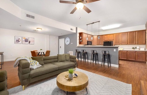 Johnson City Condominio | Urban downtown Johnson City loft oasis