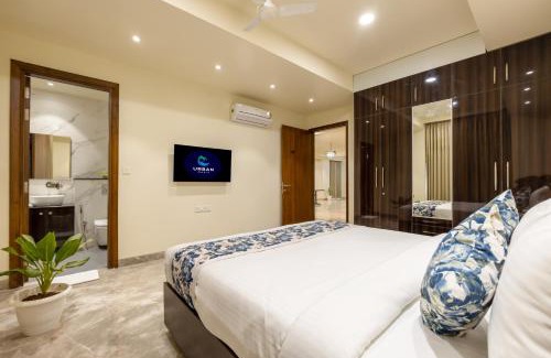 South City I Apartamento | Urban Oasis Modern 3BHK Apt in Gurgaon I Near Huda-Millennium Metro