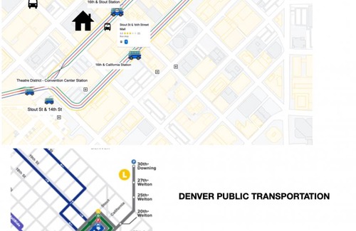 Downtown Denver Apartamento | 116 m² Apartamento ∙ 2 habitaciones ∙ 4 personas