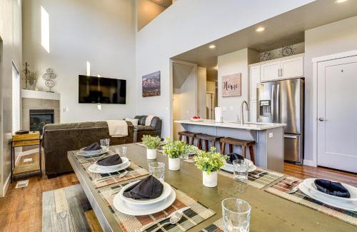 Millcreek Casa | Room to Work and Relax! SLC Townhome with Office, Yard