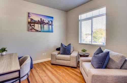 Millcreek Casa | Room to Work and Relax! SLC Townhome with Office, Yard