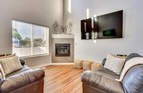 Millcreek Casa | Room to Work and Relax! SLC Townhome with Office, Yard
