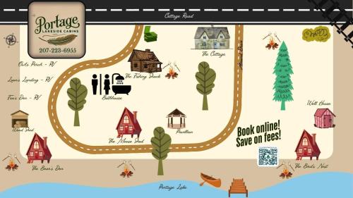 Portage Lake Casa | Embrace Nature in this Breathtaking Cottage in Portage Lake, Maine