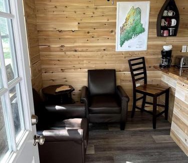 Portage Lake Casa | Magnificent Cabin Nestled Amidst Trees in Portage Lake, Maine