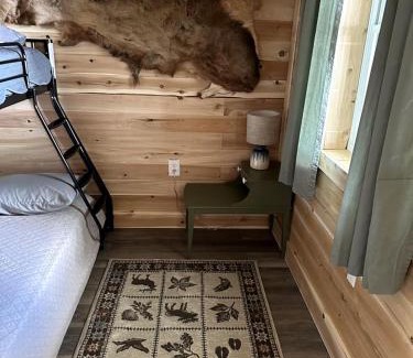 Portage Lake Casa | Magnificent Cabin Nestled Amidst Trees in Portage Lake, Maine