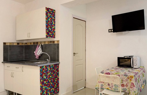 Vegueta Apartamento | Casa de vacaciones "Estudio Massimo 7B" con terraza compartida y Wi-Fi