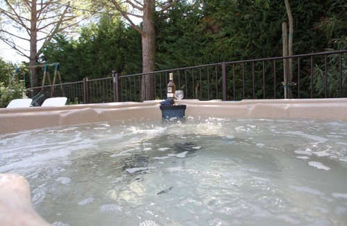 Saint-Cesaire-de-Gauzignan Cabaña | "Vacances chez l'antiquaire" JACUZZI - SWIMMING POOL " 10 CH. 15 PERS -400 M2