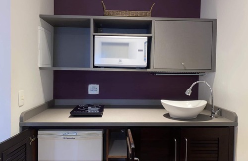Alphaville Industrial Apartamento | Vacanza - Apart - Hotel Privativo em Alphaville