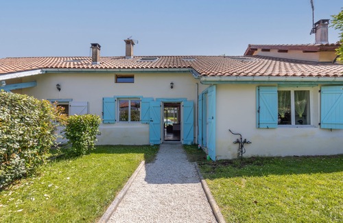 Saint-Martin-de-Seignanx Casa | Casa de vacaciones "L Ostal Luminosa" con piscina climatizada privada, 2 terrazas privadas y Wi-Fi