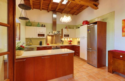 Sant Agusti des Vedra Casa | Casa de vacaciones "Casa Ibicenca Can Chinchó" con vistas a la montaña, piscina privada y Wi-Fi