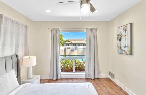 Coral Ridge Isles Apartamento | Vacation 1BD unit Pool BBQ Parking Close to Beach