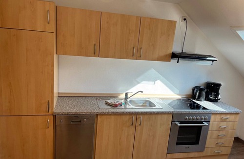 Hamswehrum Apartamento | Apartamento para 4 personas con jardín muy grande