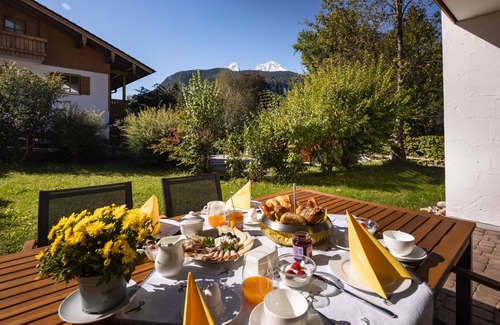 Konigssee Apartamento | Vacation apartment Königssee, 1-4 persons, 104 sqm, 2 bedrooms, balcony with mountain view