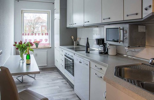 Langen b. Bremerhaven Apartamento | "Lilie" Apartamento de alta calidad en las afueras de Bremerhaven