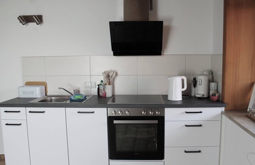 Staudach-Egerndach Apartamento | Vacation apartment Bergliebe, 90 m² for 2-4 persons, eat-in kitchen, bedroom, bathroom/WC, WLAN
