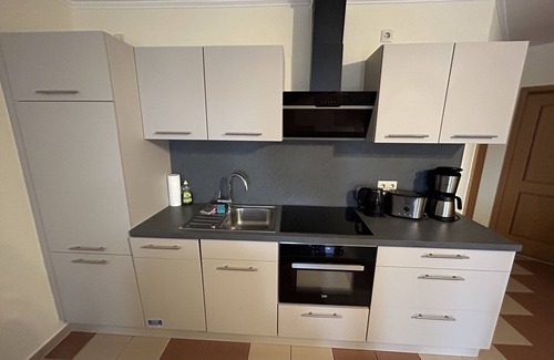 Friedrichswalde Apartamento | Vacation apartment "Zur Biberburg" ground floor-Biber, 68sqm, 2 bedrooms, terrace, max 5 persons