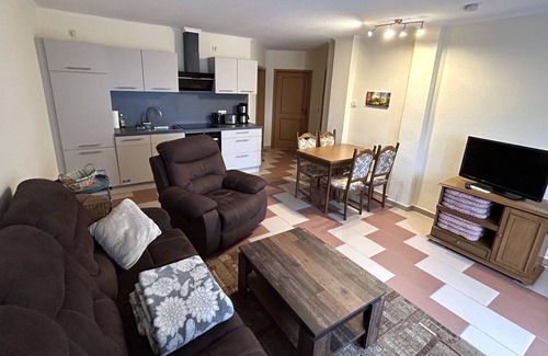 Friedrichswalde Apartamento | Vacation apartment "Zur Biberburg" ground floor-Biber, 68sqm, 2 bedrooms, terrace, max 5 persons
