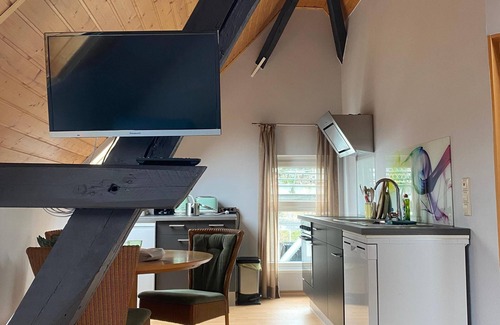 Donaueschingen Apartamento | Vacation apartment on the Brigach, 60 sqm, 1 bedroom and 1 sofa bed, max. 3 persons
