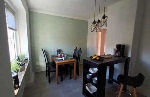 Naumburg Apartamento | Vacation apartment "NaumburgLiebe" - apartment/flat, shower or bath, WC, as good as new