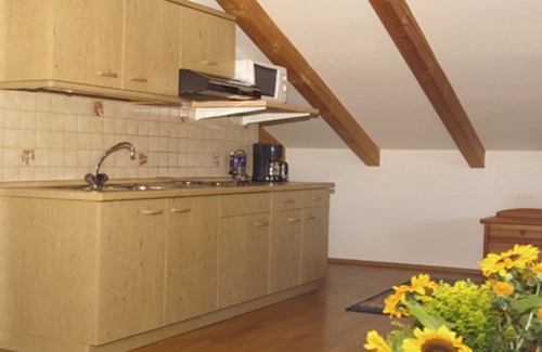 Bad Endorf Apartamento | Vacation apartment 7, 43 sqm, spacious studio on the top floor with loggia