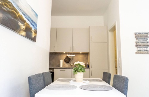Poppenbull Apartamento | Vacation apartment Amrum on the Holmhof: Comfortable family vacation in the countryside wi