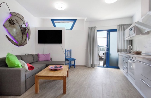 El Cotillo Apartamento | Apartamento de vacaciones 'Cotillo Esencia Tropical' con terraza privada y Wi-Fi