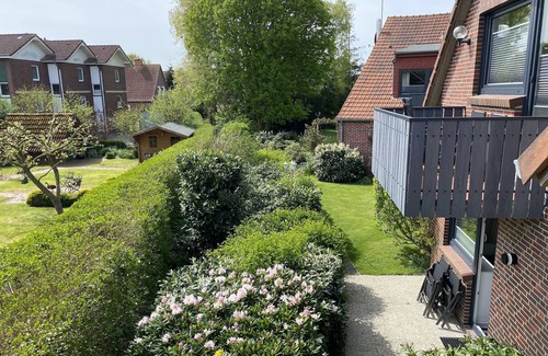 Schillig Apartamento | Vacation apartment Deichblick with 45sqm, 1 bedroom, 1 living-bedroom, balcony, max. 4 persons