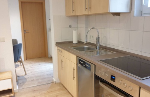 Nordseebad Burhave Apartamento | Vacation apartment Meermuschel in Burhave for 2-4 pers. with garden and barbecue by the sea