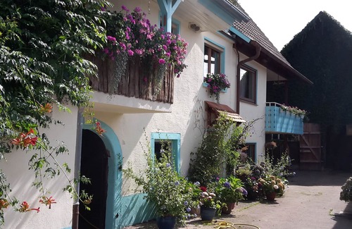 Herbolzheim Apartamento | Apartamento Rosenhof Broggingen, 56 qm, 1 dormitorio, máx. 4 personas