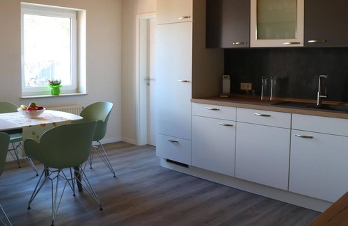 Goldelund Casa | Vacation apartment Hof Margarethental - Renovated half of the house for 6 persons on a beautiful