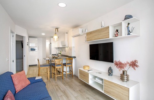 La Garita Apartamento | Apartamento de vacaciones 'Las Palmeras En Playa La Garita' con Wi-Fi y aire acondicionado