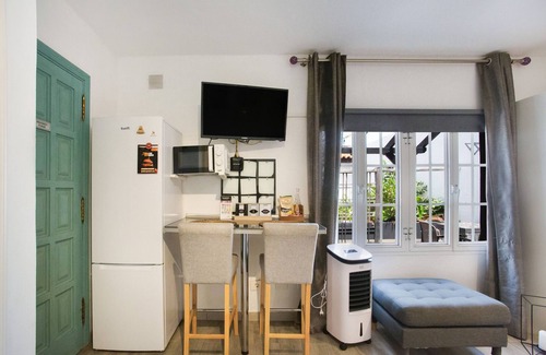 San Cristobal de La Laguna Apartamento | Apartamento de vacaciones 'Loft La Laguna' con terraza compartida, jardín compartido y Wi-Fi