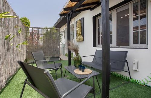 San Cristobal de La Laguna Apartamento | Apartamento de vacaciones 'Loft La Laguna' con terraza compartida, jardín compartido y Wi-Fi