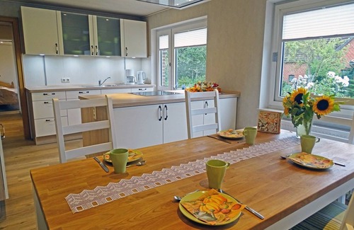 Schwackendorf Apartamento | Acogedor apartamento en la granja con wifi y terraza para familias
