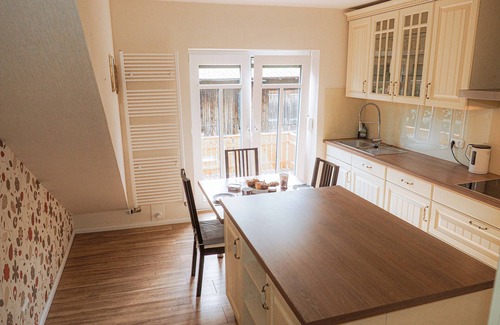 Osterstedt Apartamento | Vacation apartment on a remaining farm in a quiet location between the North Sea and the Baltic Sea