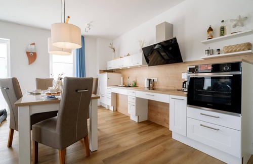 Schillig Apartamento | Vacation apartment on the North Sea - wheelchair accessible and with its own sauna