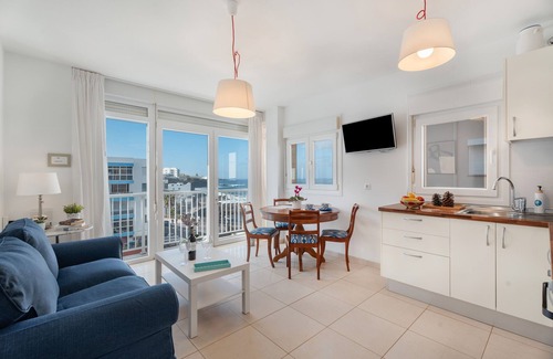 Bajamar Apartamento | Apartamento de vacaciones 'Ocean View By Agüita Salada Suites' con vistas al mar, balcón y Wi-Fi