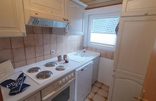 Alken Apartamento | Vacation apartment old half-timbered house "Mutter Mosel" - Holiday apartment with balcony
