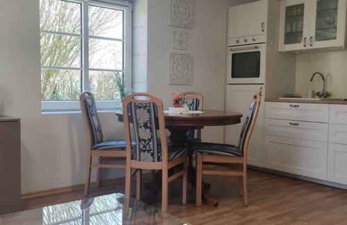 Tetenbull Apartamento | Vacation apartment on the North Sea with terrace and garden