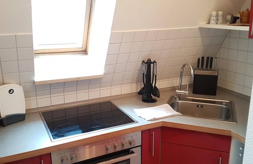 Laboe Apartamento | Apartamento No. 17 en la casa Parkpension a pocos pasos de la playa.