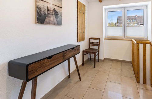 Ohningen Apartamento | Apartamento 'Rheinblick' con vistas al lago, balcón y Wi-Fi