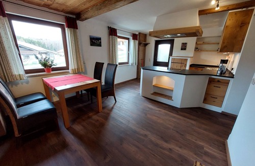 Kleinhogl Apartamento | Vacation apartment Stoißberg 48 sqm, 1 bedroom, eat-in kitchen, terrace
